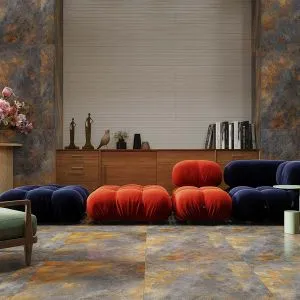 کاشی فیروزه آیرون